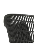 Krzesło Becker czarne/naturalne - Simplet